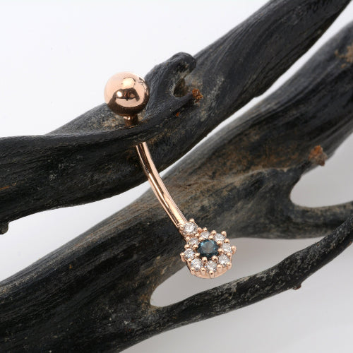 14K Gold Navel Jewelry